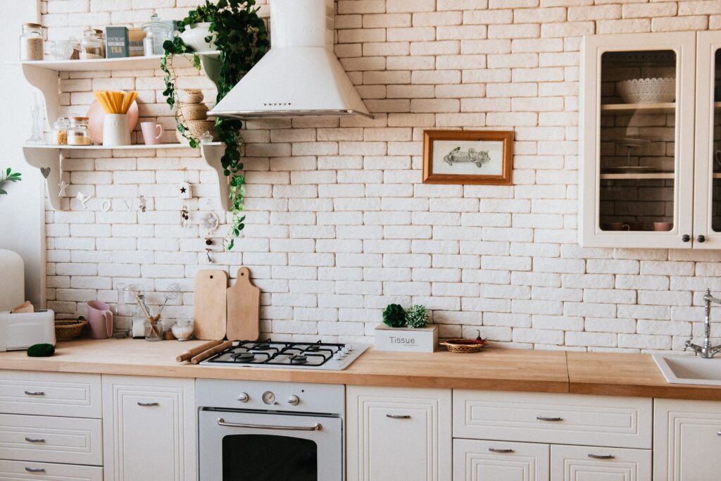 attractive small kitchen